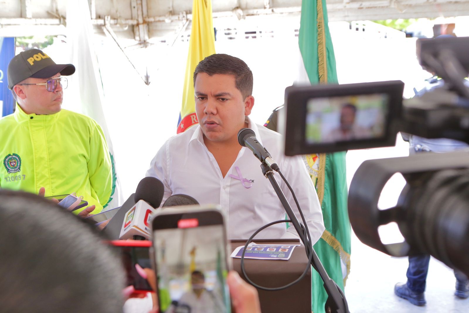 “Estamos combatiendo con mano firme el crimen organizado”: Secretario de Gobierno de Valledupar