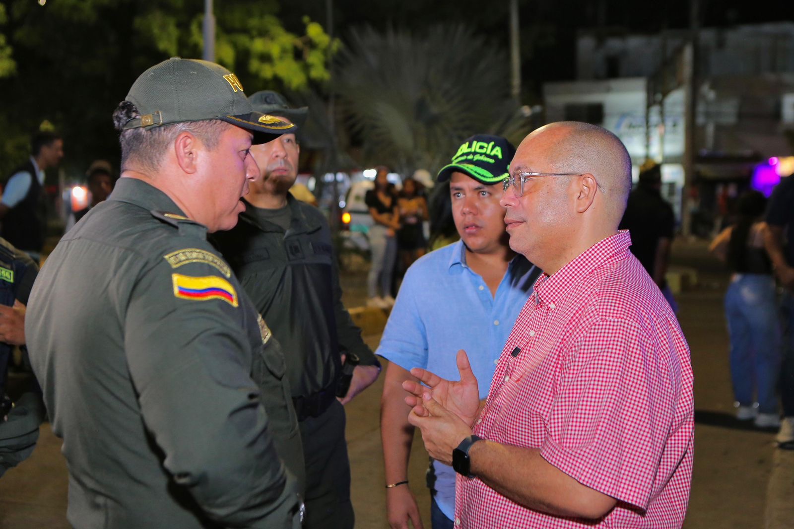 Alcalde Ernesto Orozco lideró operativo de seguridad en Valledupar