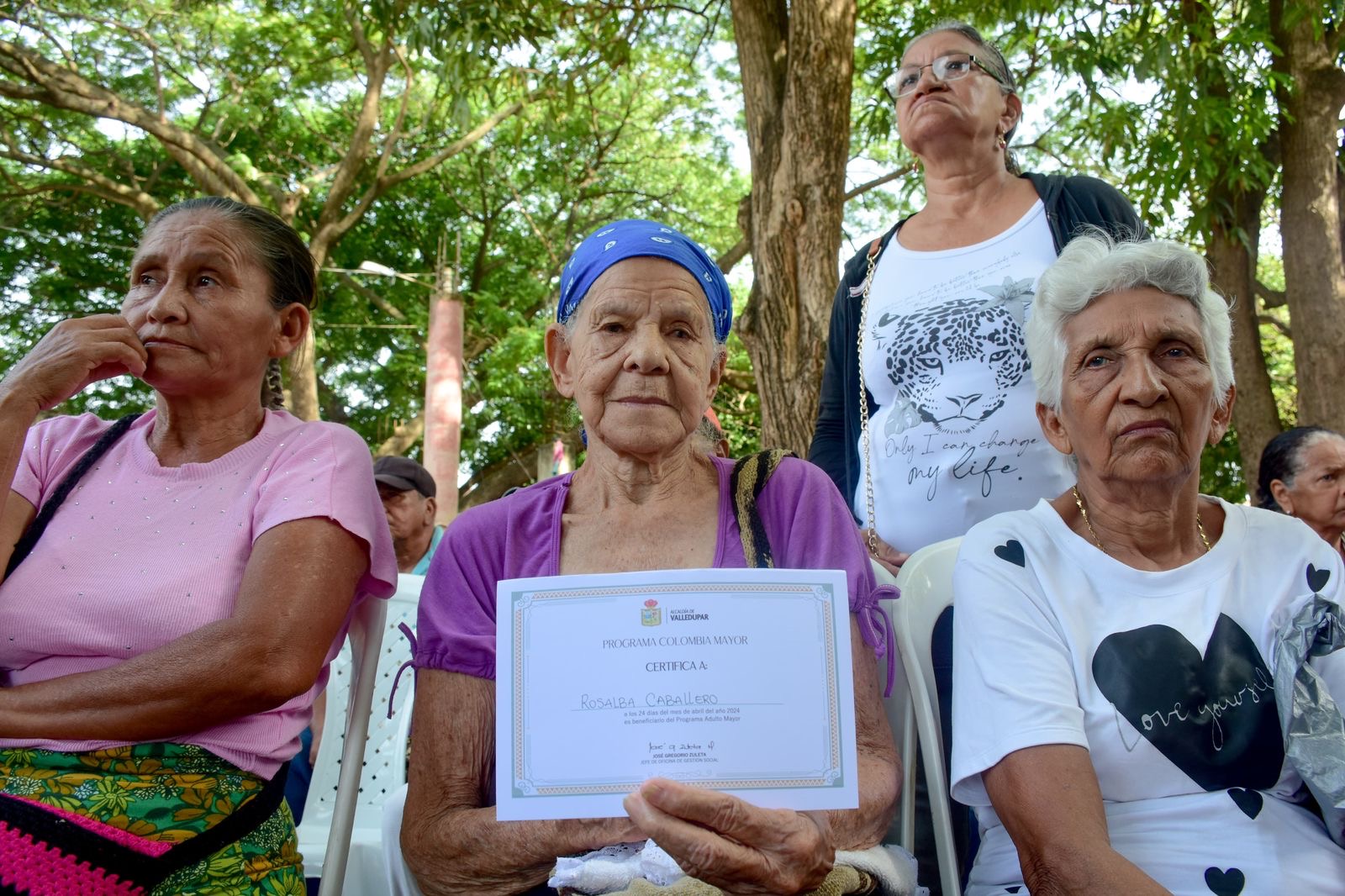 Programa del Adulto Mayor beneficia a 261 personas en Valledupar