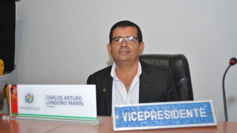 En ataque sicarial asesinan al vicepresidente del Concejo de Tuluá, Carlos Arturo Londoño