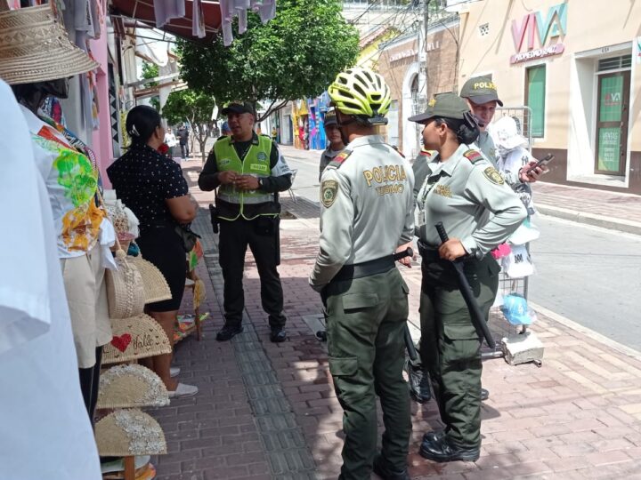 Policía Metropolitana de Valledupar adelanta controles a Hoteles, sectores turísticos y balnearios en el inicio del festival Vallenato
