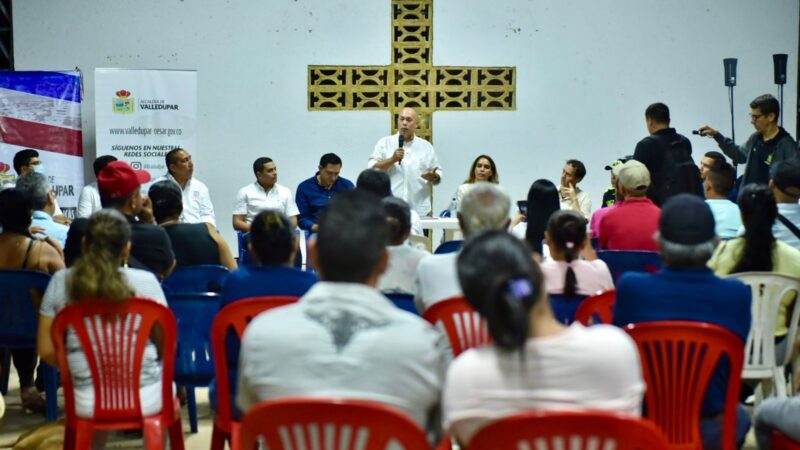 Alcaldía de Valledupar inició los ‘Encuentros con Líderes Comunitarios’ en la Urbanización Don Alberto