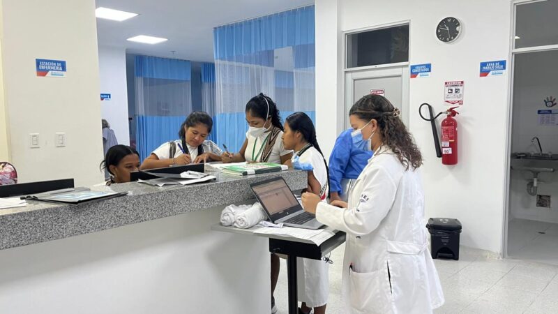 Hospital Rosario Pumarejo de López declaró alerta verde por temporada de lluvias