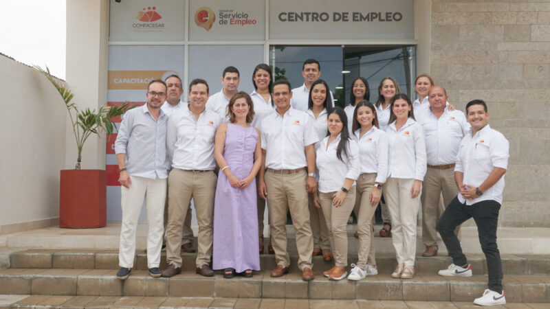 Comfacesar inauguró un nuevo Centro de Empleo en el Cesar