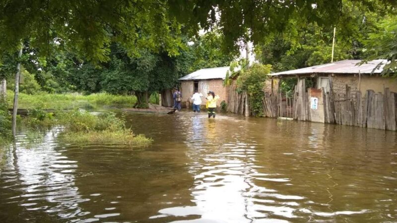 Alerta en Cesar por Fenómeno de La Niña, varios municipios inundados