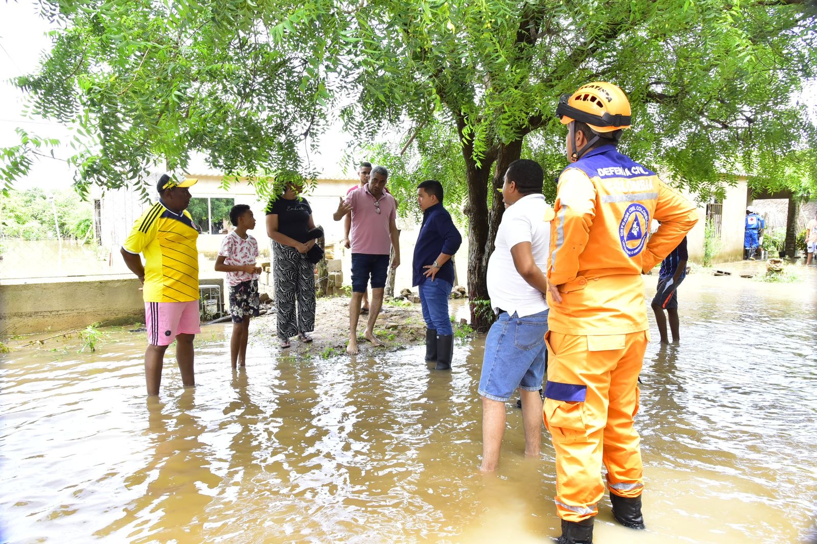 Administración Municipal atiende a comunidades luego de emergencia por fuertes lluvias en el norte de Valledupar