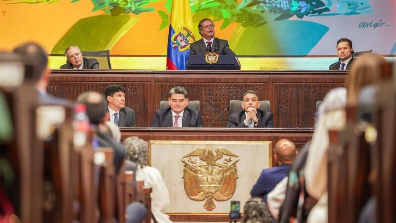 “Pido perdón por lo que ha acontecido en la UNGRD”: presidente Petro, durante la instalación del Congreso