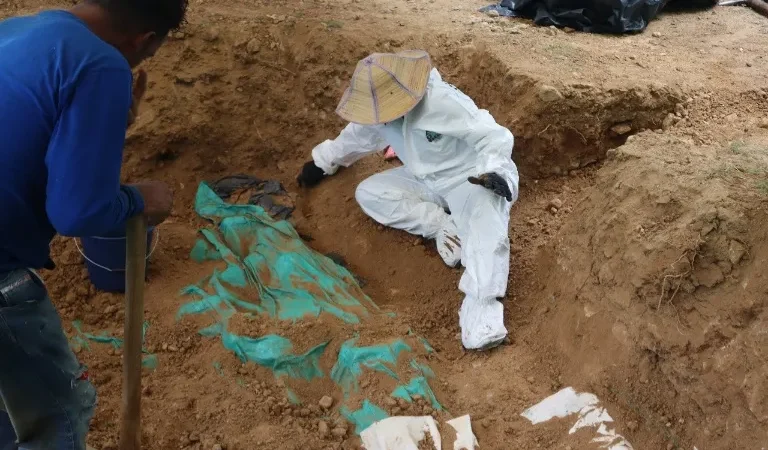 JEP y UBPD exhumaron 287 cuerpos en el cementerio Jardines del Ecce Homo de Valledupar