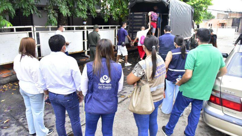 Reclusos fueron trasladados desde la Permanente a la Cárcel Judicial de Valledupar