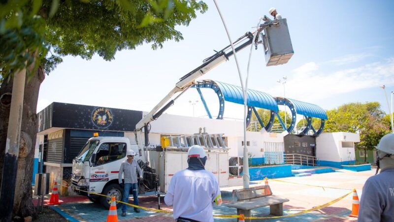 Alcalde Ernesto Orozco solicitó a Afinia no suspender servicio de energía en parques de Valledupar