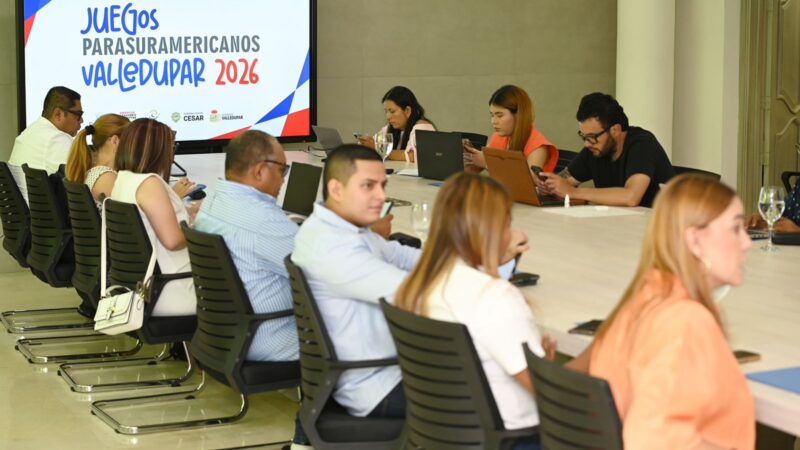 En Valledupar, se cumplió el tercer Comité Organizador Local de los II Juegos Parasuramericanos 2026