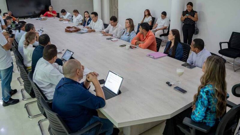 Gobernadora del Cesar y Alcalde buscan solución a los asentamientos en Valledupar