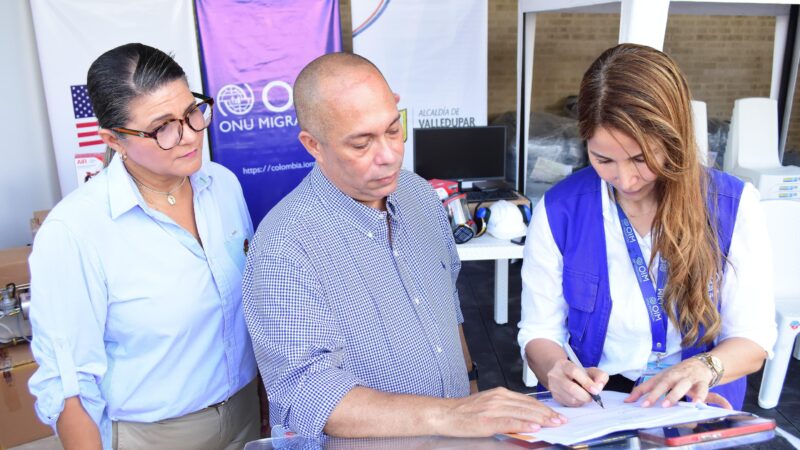 Alcaldía de Valledupar refuerza la salud pública con apoyo de la OIM