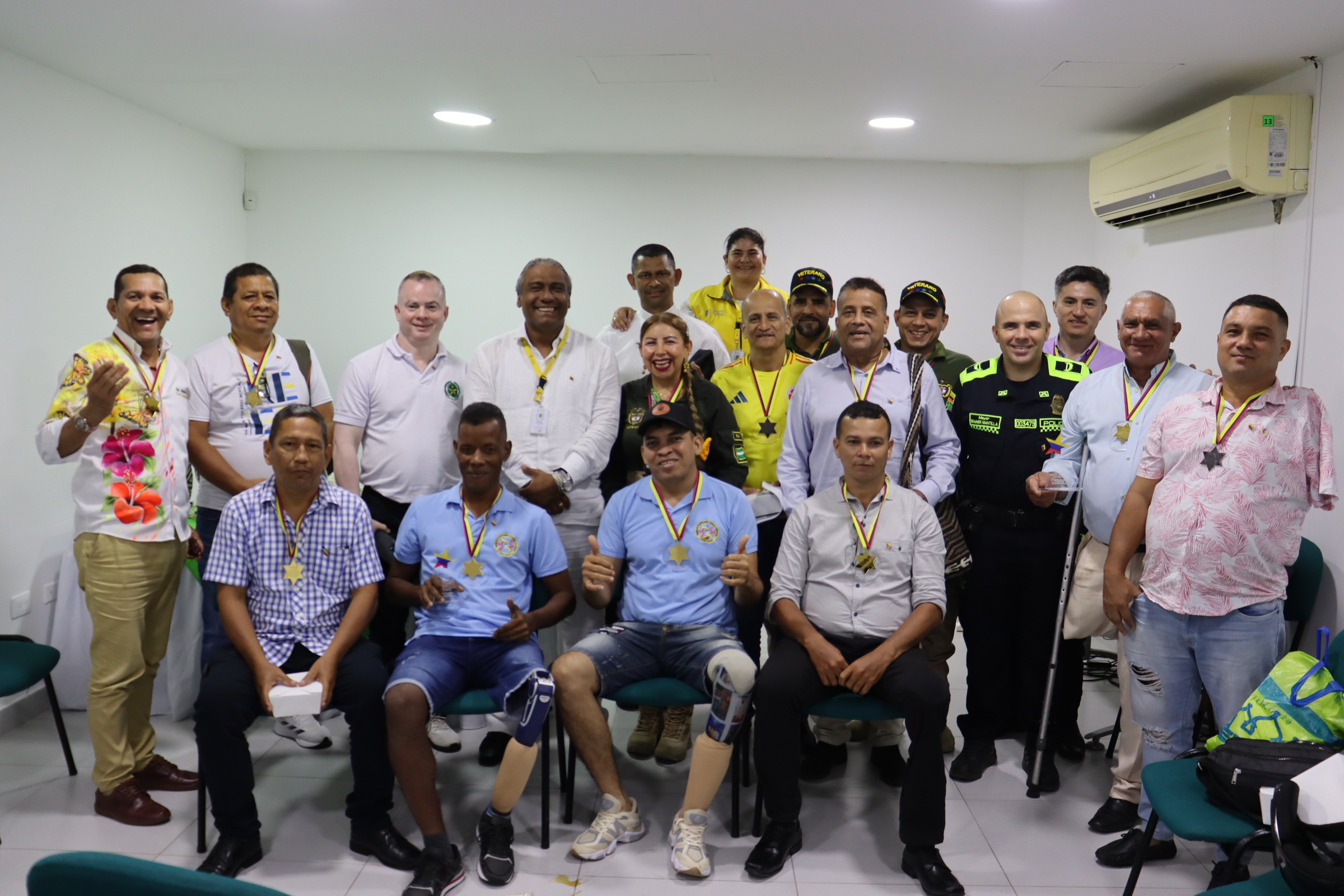 Unidad de Víctimas conmemoró el Día del Veterano de la fuerza pública