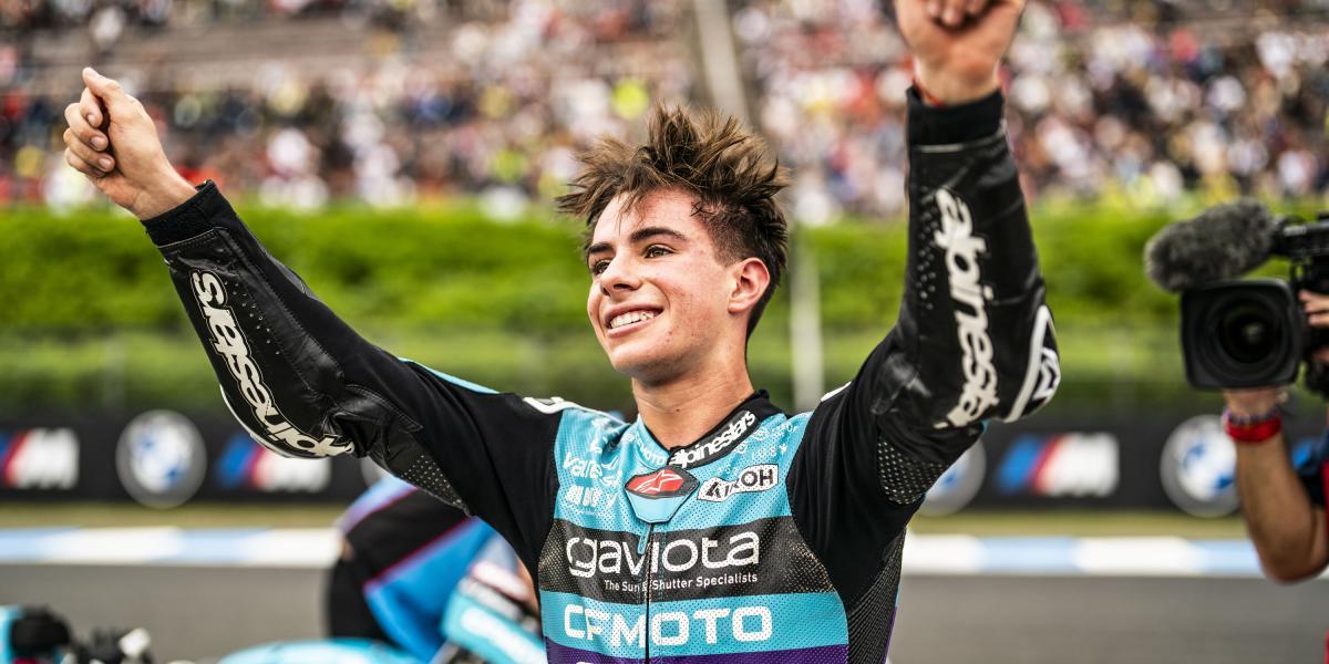 David Alonso, nuevo campeón mundial de Moto3