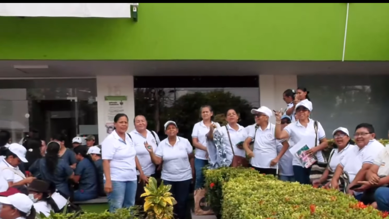 Madres comunitarias del Cesar se sumaron al paro comunitario