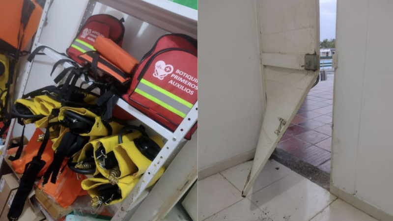 Roban equipo de emergencia de la Defensa Civil en La Jagua de Ibirico