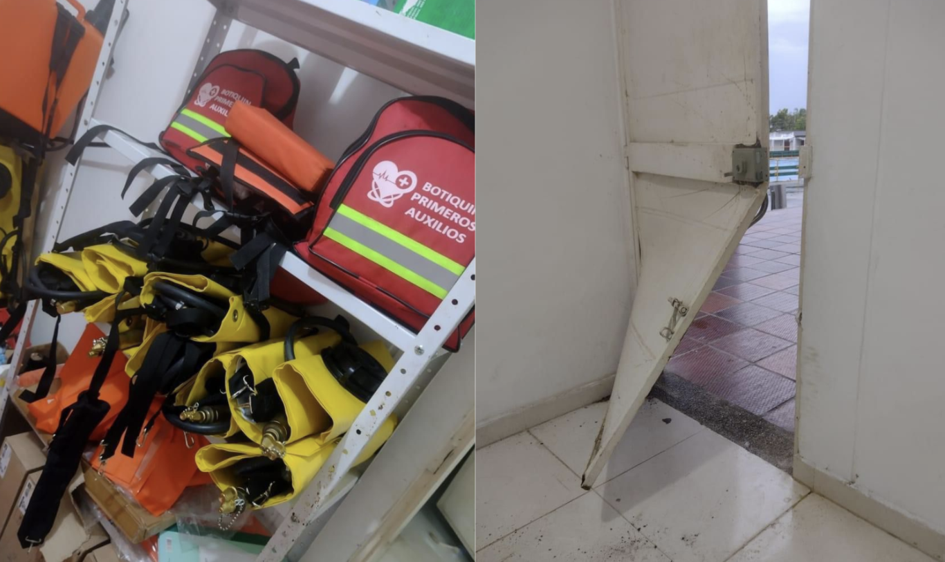 Roban equipo de emergencia de la Defensa Civil en La Jagua de Ibirico