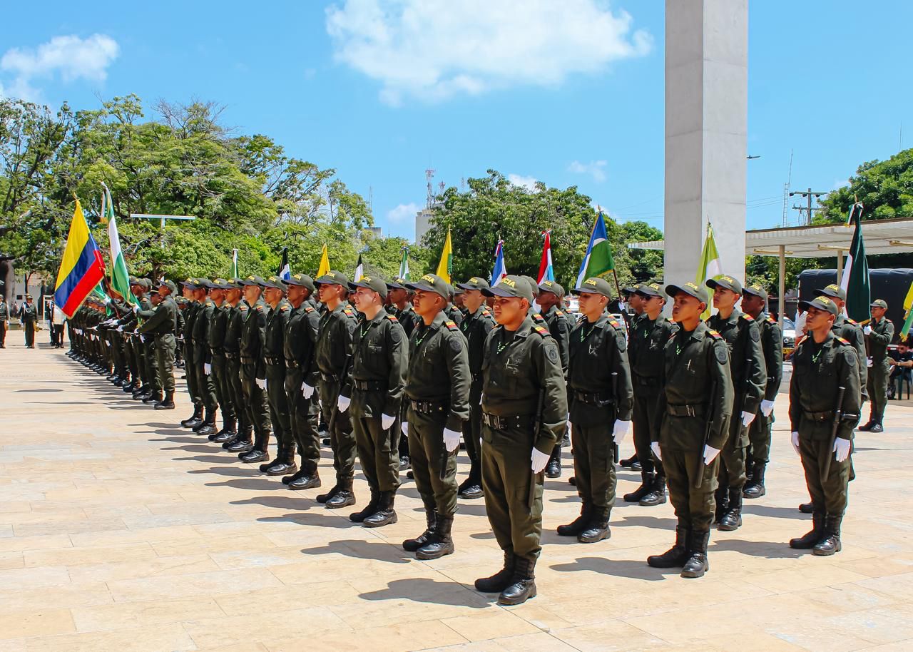 Policía Nacional de Colombia celebra 133 años de servicio y transformación