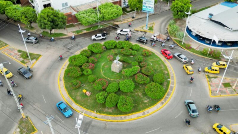 Comienza la intervención de infraestructura vial en las Glorietas María Mulata y Los Gallos de Valledupar