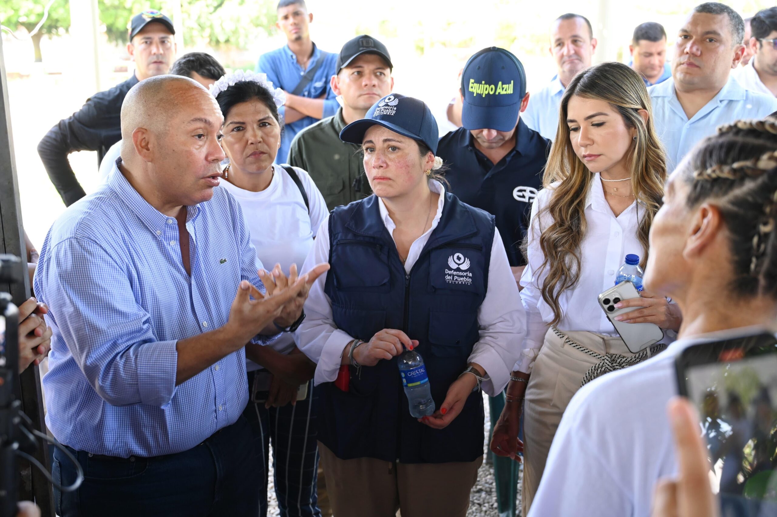 “Estaremos del lado de la comunidad”: Defensora del Pueblo Nacional recorrió predios de Sabana 1 con el Alcalde de Valledupar y la Gobernadora del Cesar