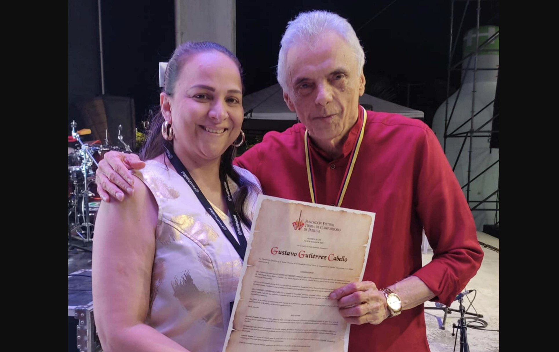 Con un gran homenaje a Gustavo Gutiérrez, culminó el 35° Festival Tierra de Compositores de Patillal