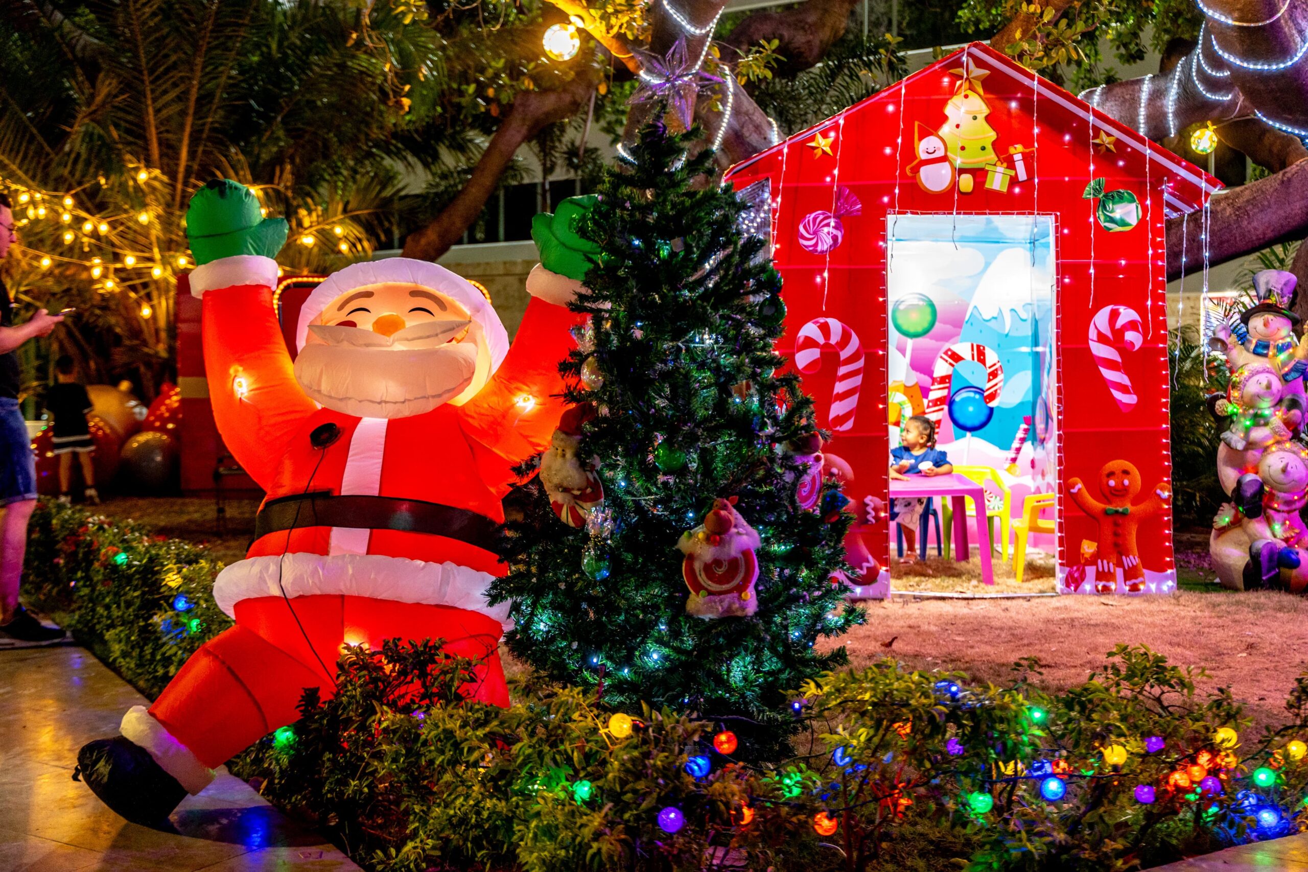 Cargado de alegría, música, tradición y unión familiar, encienden alumbrado navideño en Valledupar