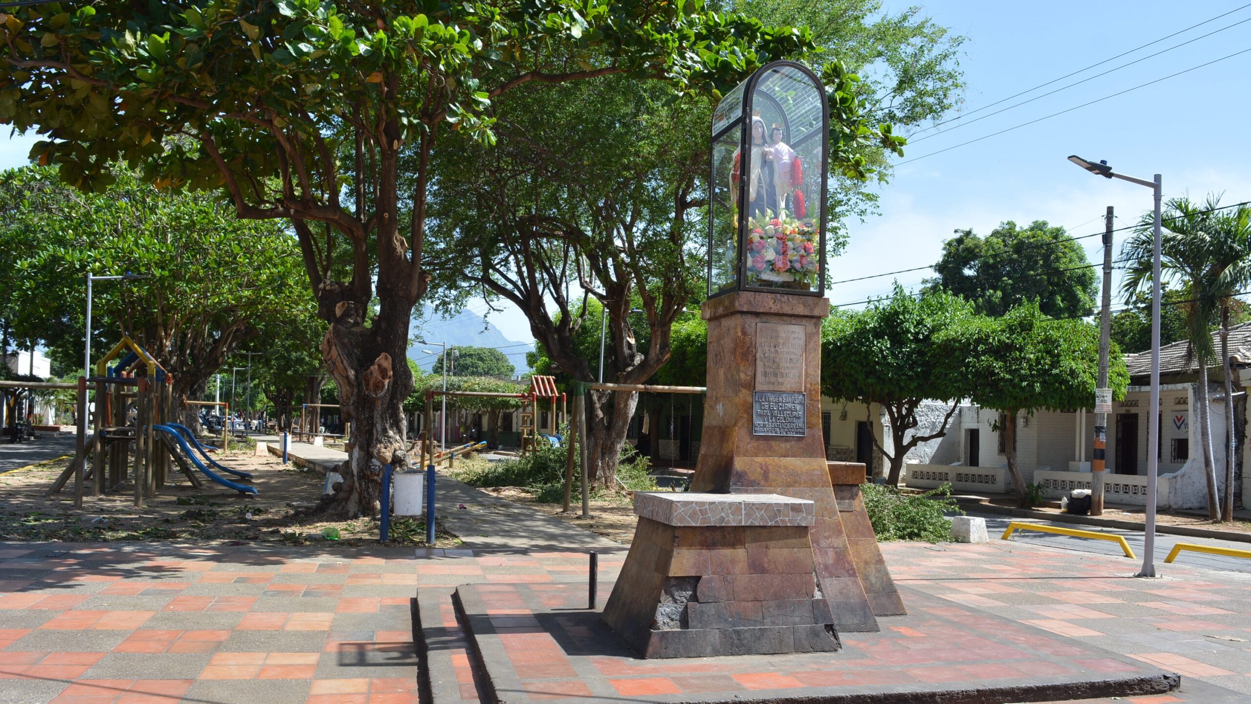 Parque del barrio el Carmen en Valledupar necesita atención urgente