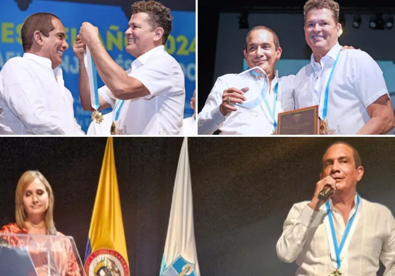 Rafa Manjarrez, reconocido como personaje del año 2024 por el Hoy Diario del Magdalena