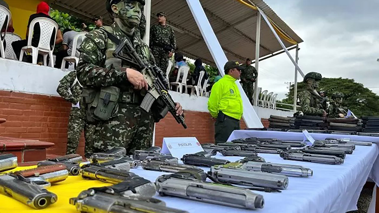 En Catatumbo, 104 miembros de las disidencias de las Farc se han sometido a la justicia
