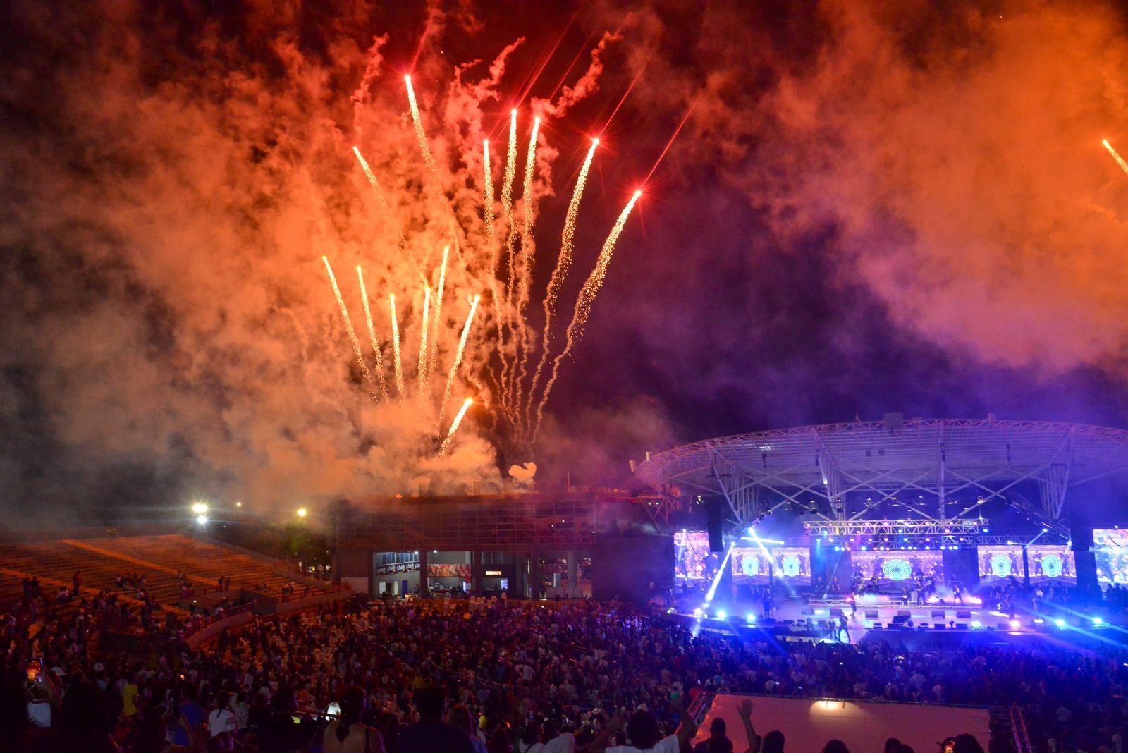 Cerca de 100.000 personas disfrutaron el cumpleaños 475 de Valledupar