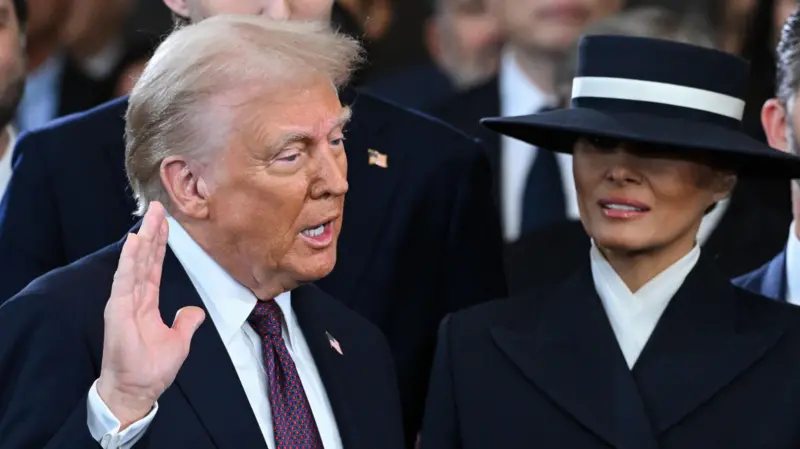 Donald Trump jura su cargo como presidente de EE.UU