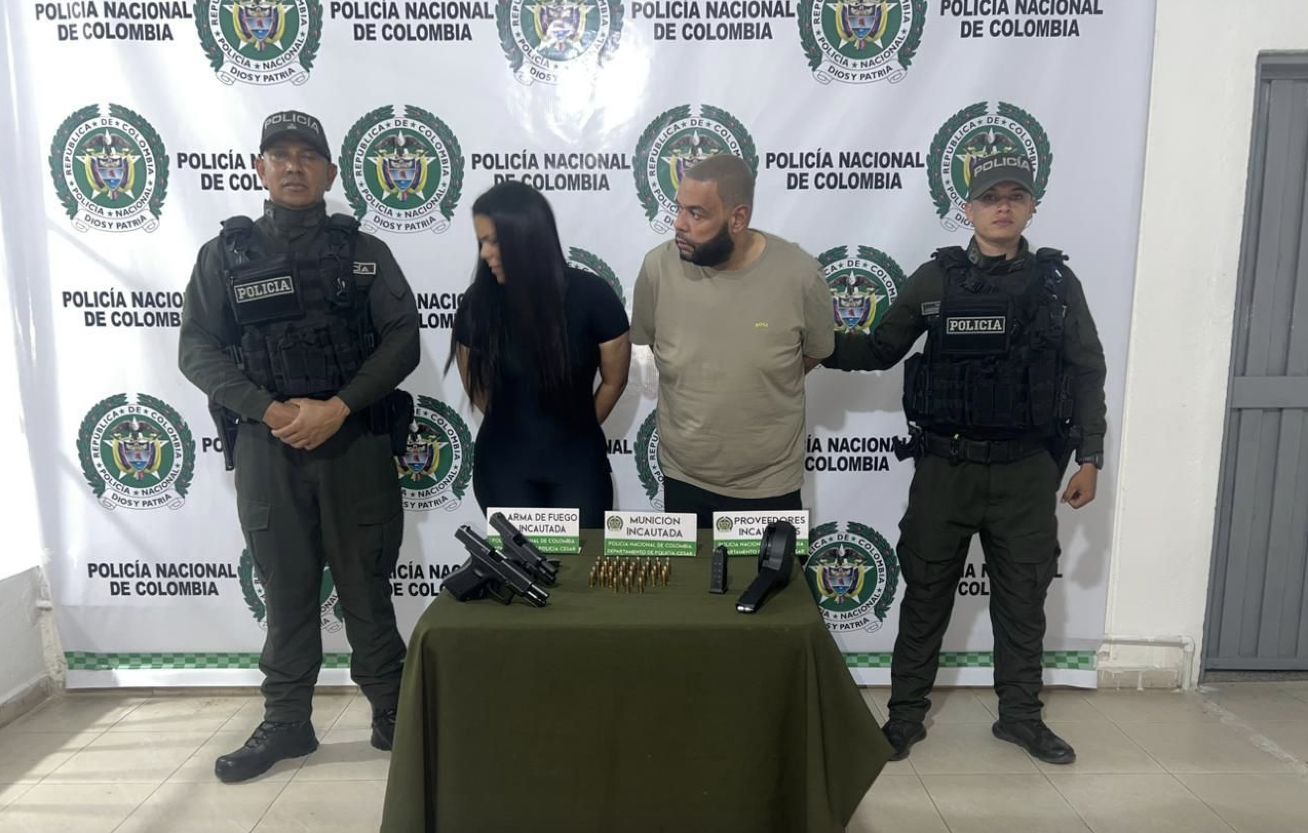 Por porte ilegal de armas, capturan a «El Dominicano» en Valledupar