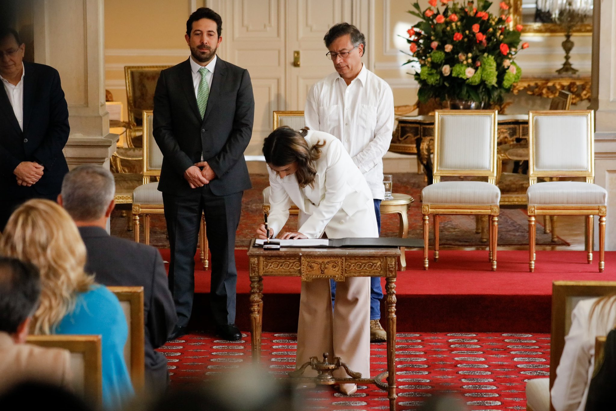 Presidente Gustavo Petro posesionó a Laura Sarabia como nueva ministra de Relaciones Exteriores