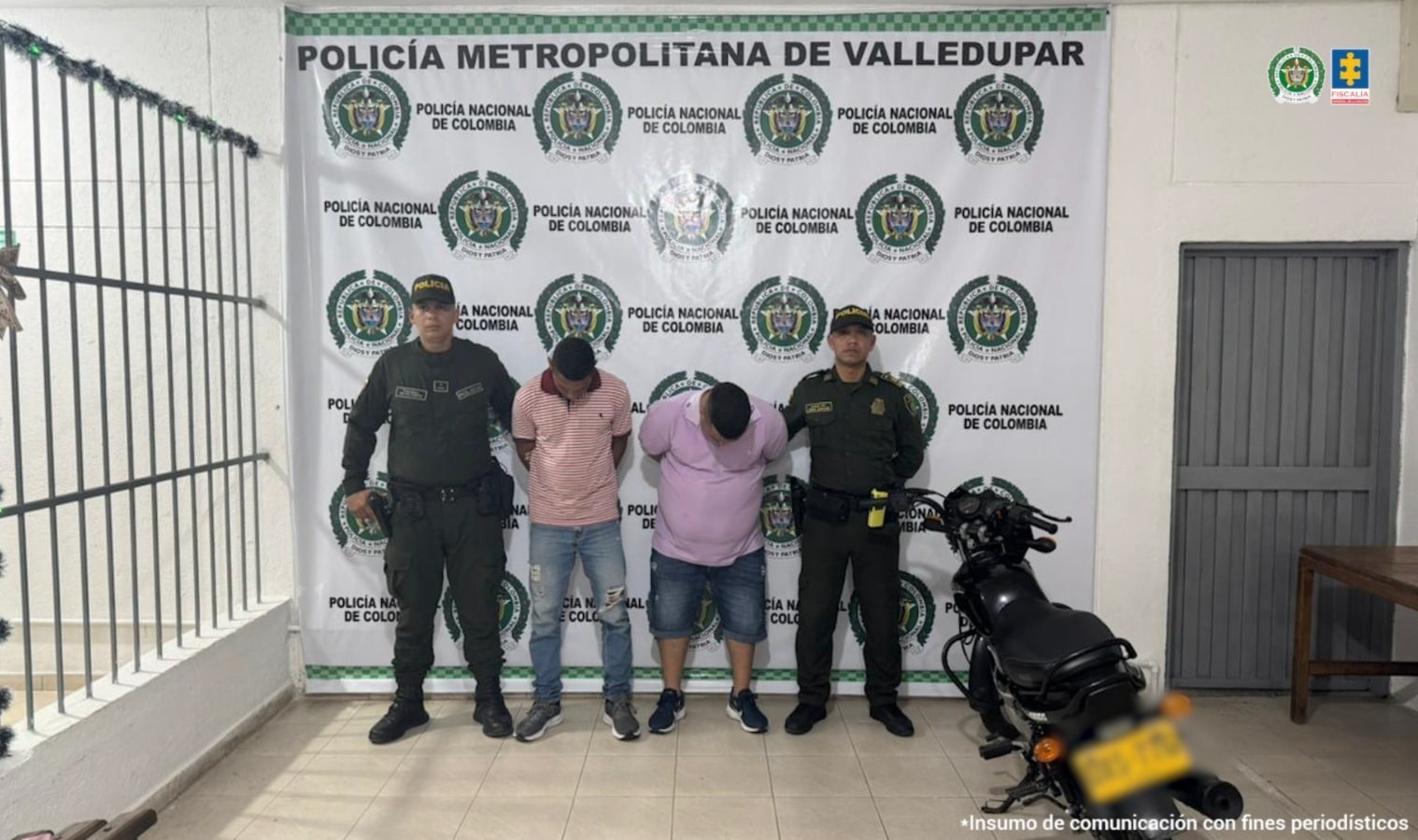 Fiscalía judicializó a dos hombres que habrían participado en un fleteo en un centro comercial de Valledupar