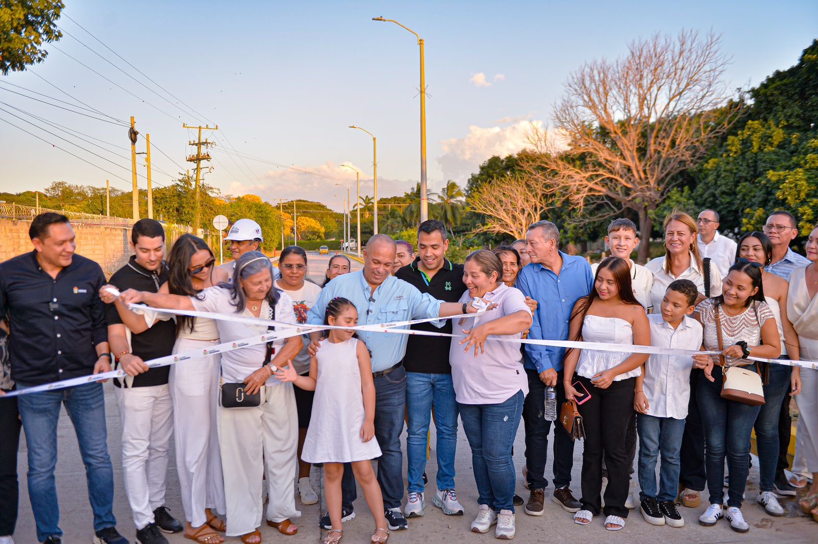 Alcalde Ernesto Orozco inauguró la avenida Leopoldo Montalvo en Valledupar