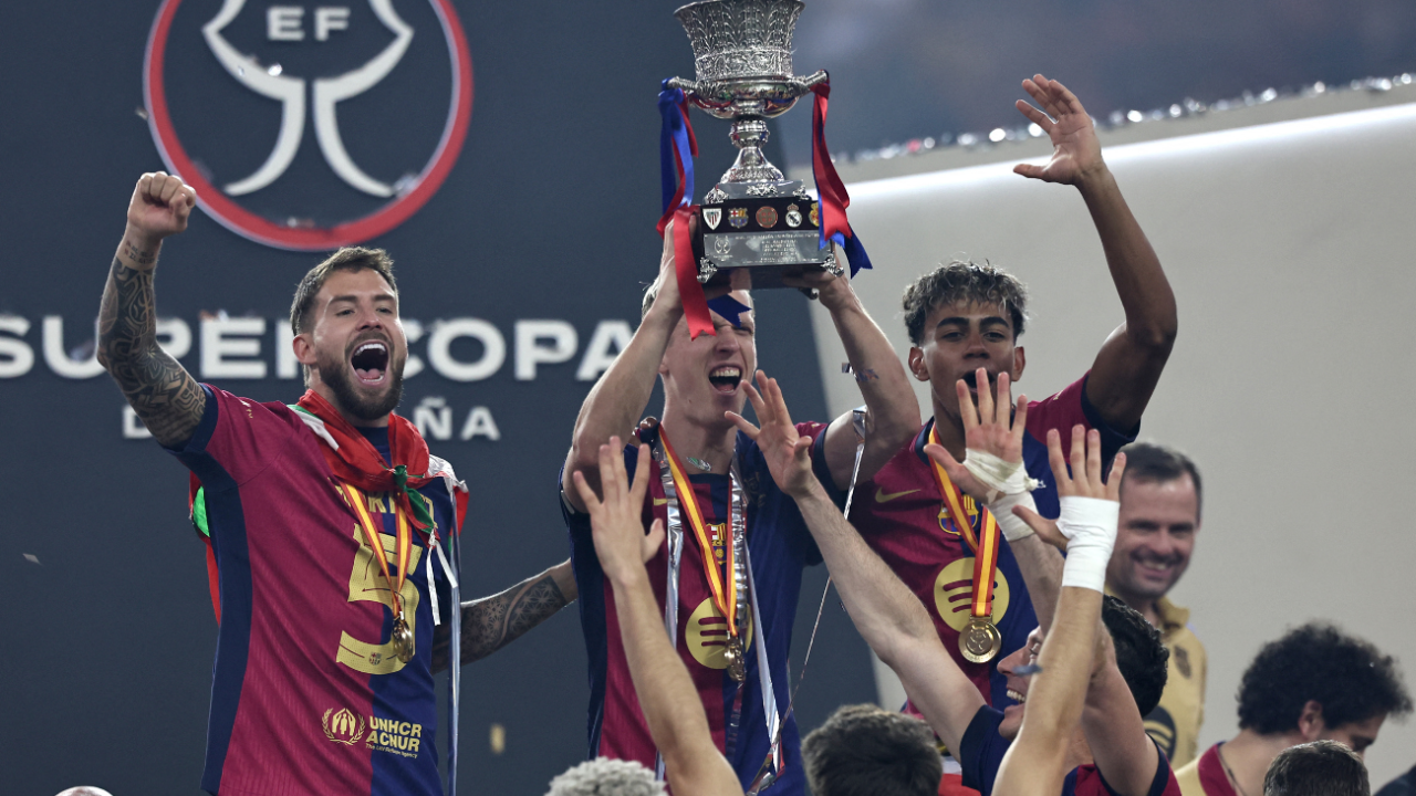 Barcelona se coronó campeón de la Supercopa de España