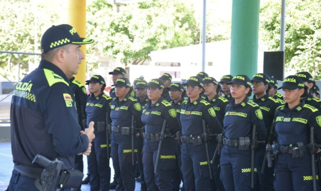 Policía Metropolitana de Valledupar refuerza la seguridad con la incorporación de 100 nuevos uniformados