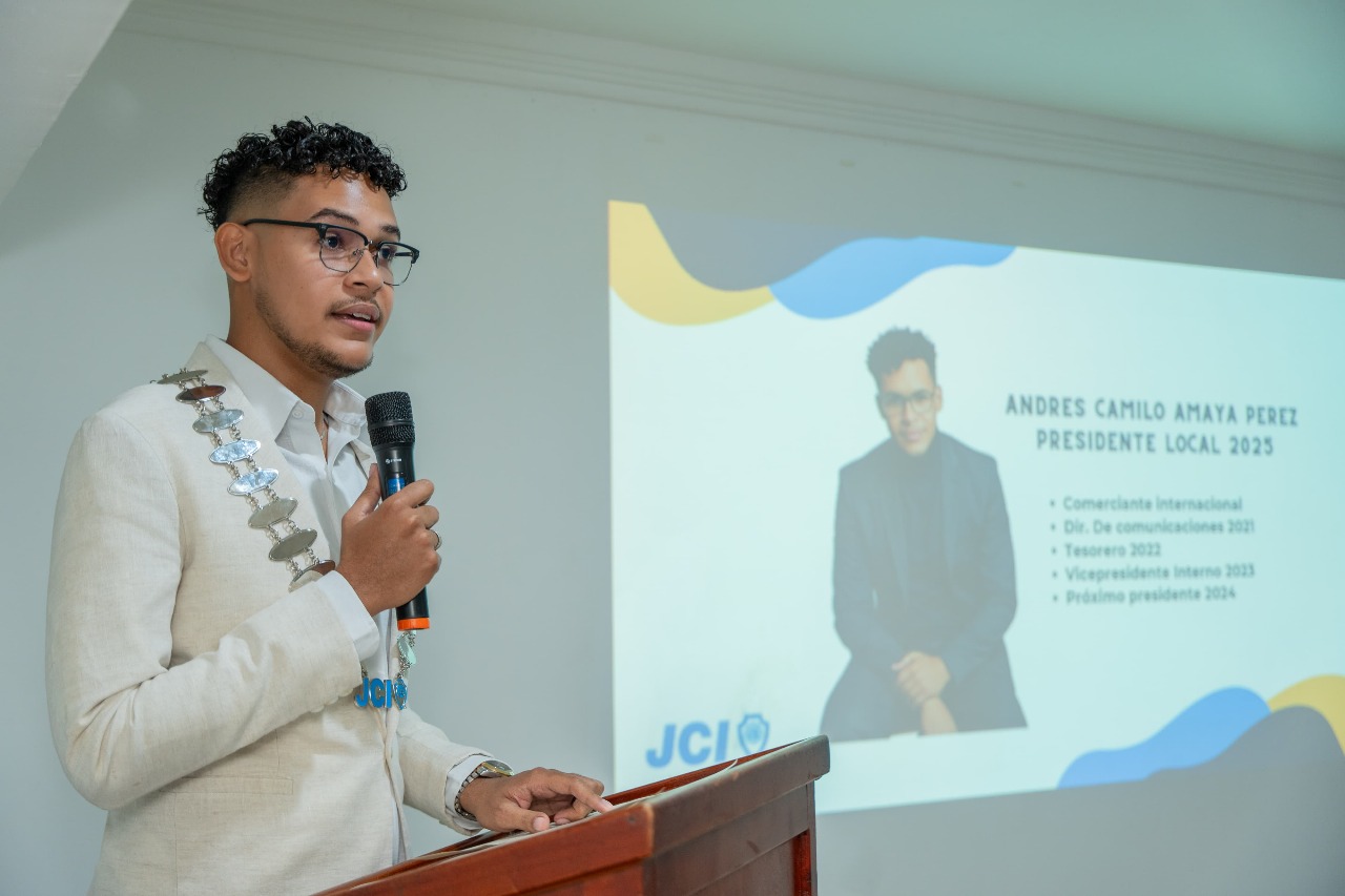 Andrés Amaya tomó posesión como nuevo presidente de la JCI Valledupar