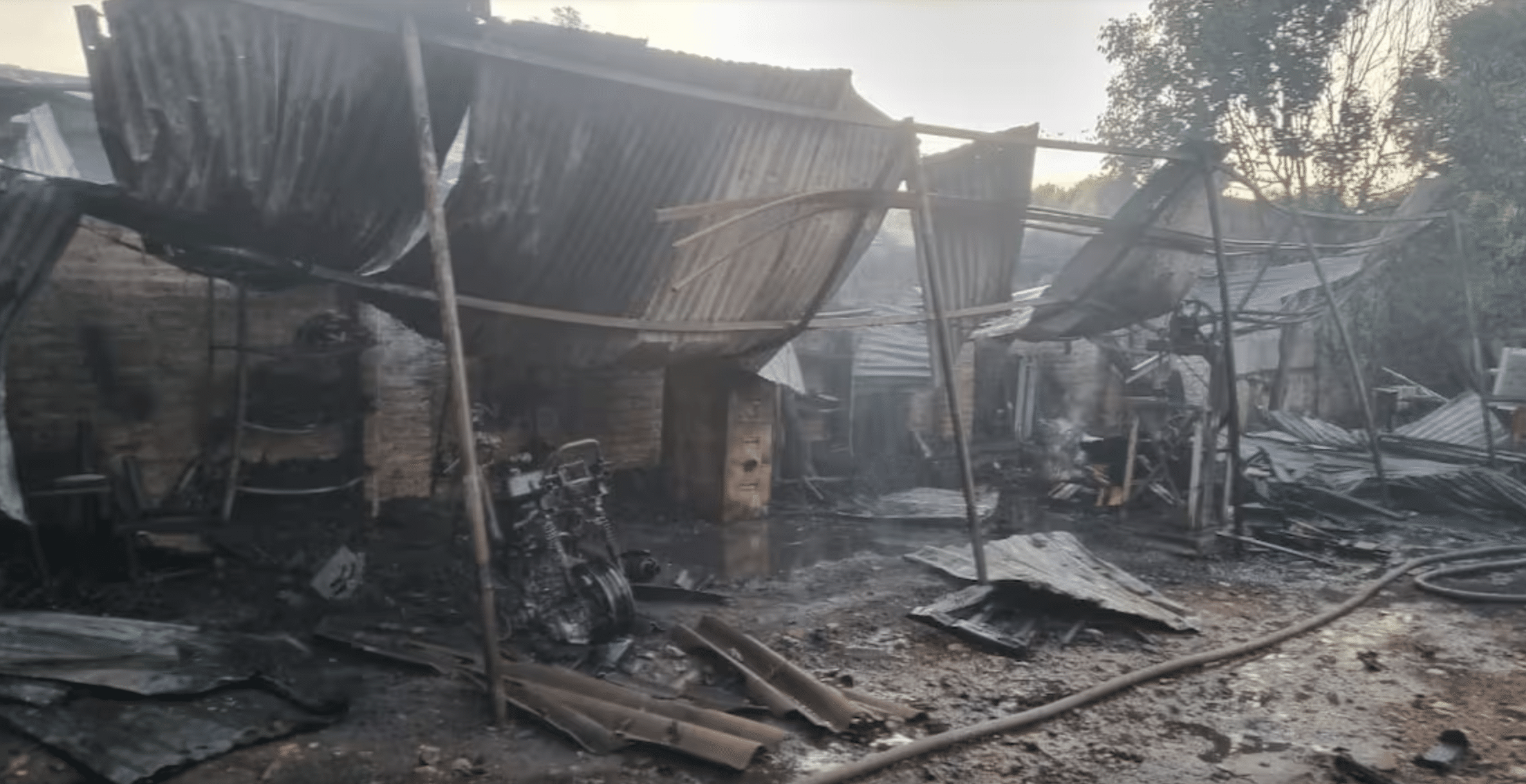 Ebanistería terminó en cenizas en Valledupar