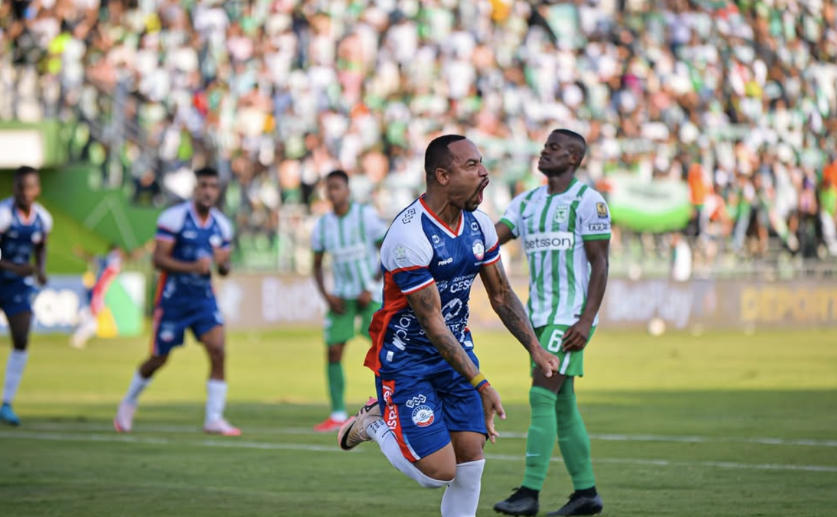 Alianza Valledupar le quitó el invicto al actual campeón, Atlético Nacional