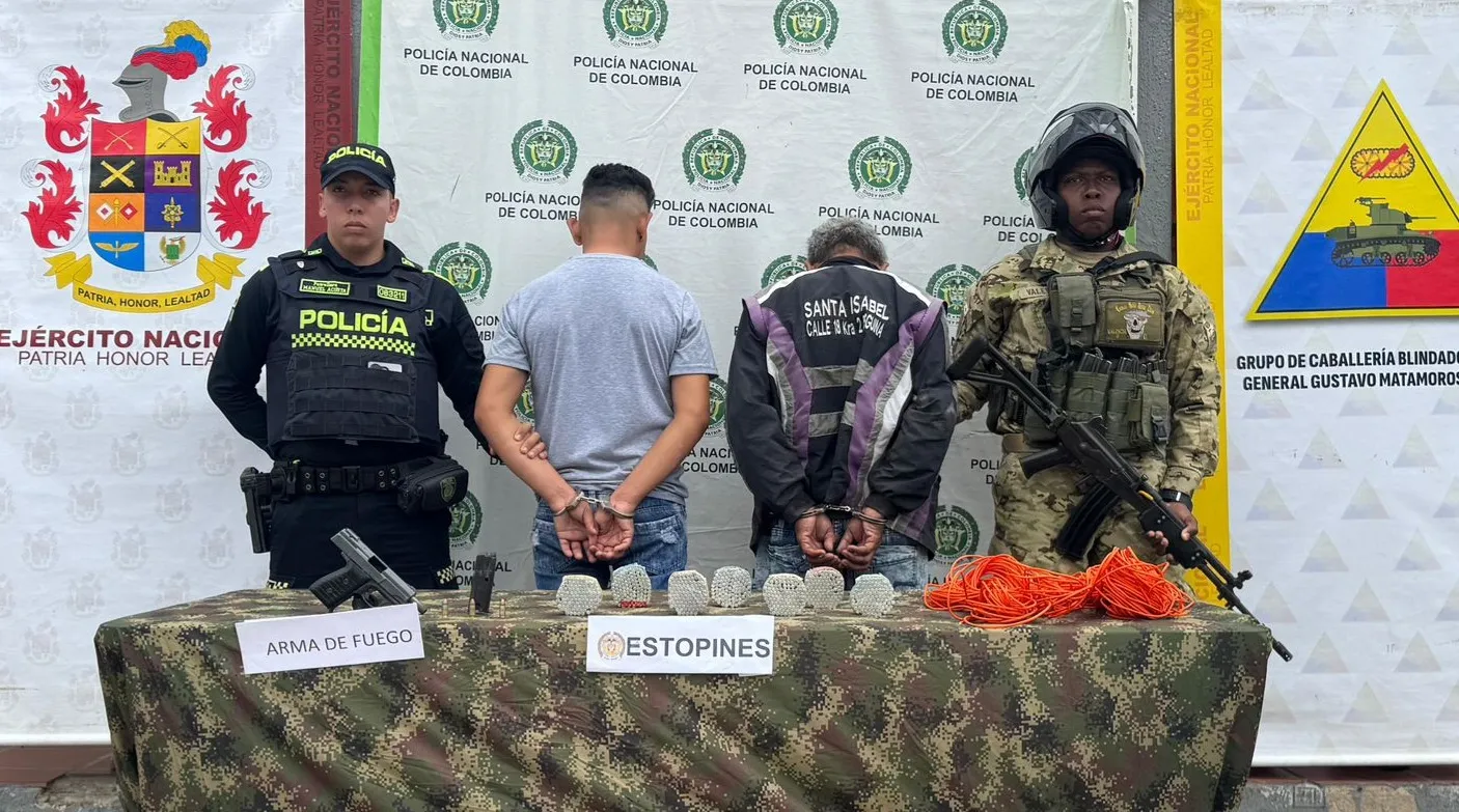 Capturados dos presuntos integrantes de la red de apoyo al ELN en Maicao, La Guajira