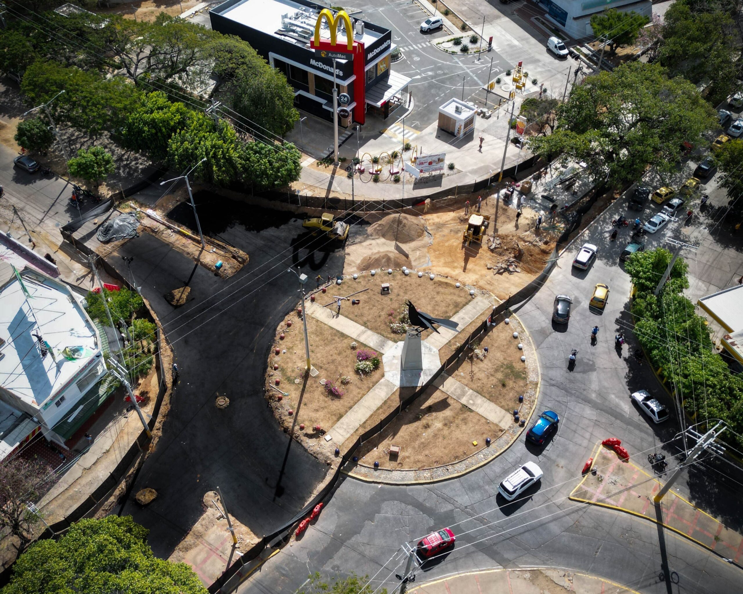Este sábado, 15 de febrero, amanecerá cerrada en su totalidad la glorieta María Mulata