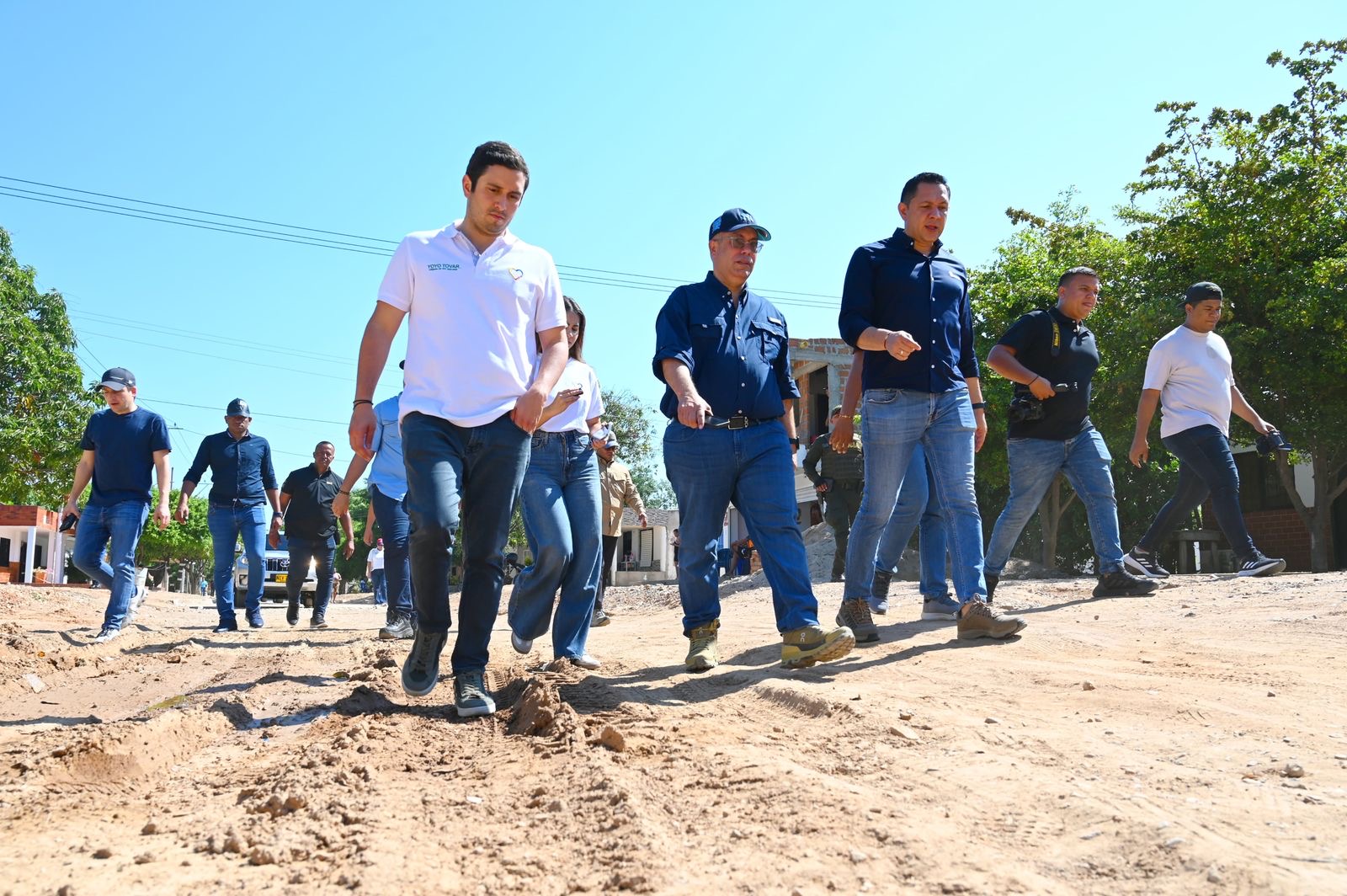 Gobierno del alcalde Ernesto Orozco anunció obras de pavimentación en tres corregimientos de Valledupar