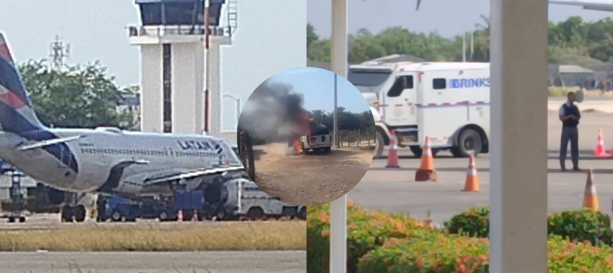 Robo de película en el aeropuerto Almirante Padilla de Riohacha