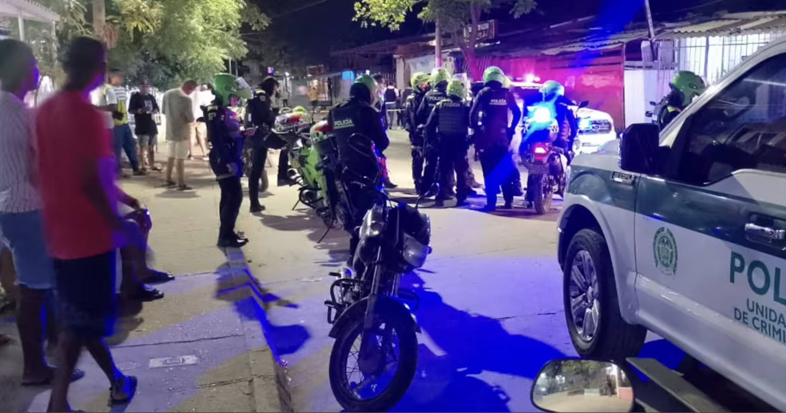 Ataque a bala en Pasacaballos dejó 2 muertos, entre ellos un policía