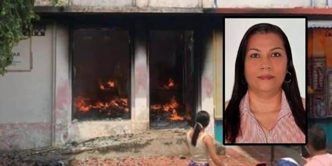 Fallo condenatorio a tres involucrados en incendio de la Registraduría de Gamarra