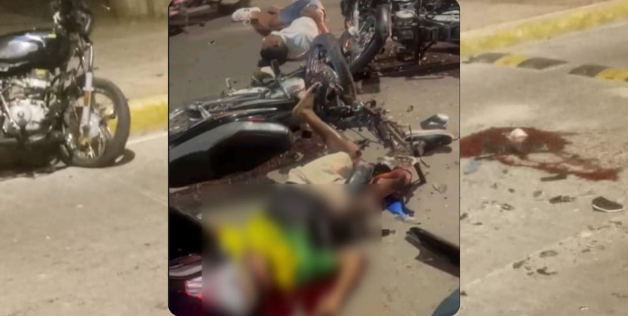 Fallece adolescente en accidente de motos ocurrido en Avenida 450 Años de Valledupar