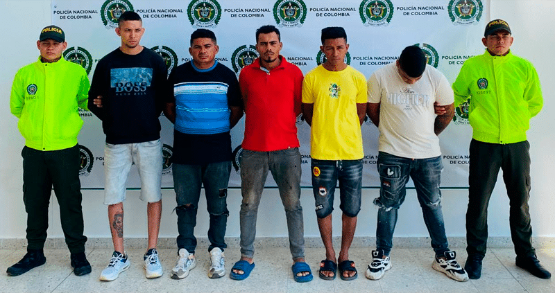 Desarticulada la banda criminal ‘Los Cabezones’ en Valledupar