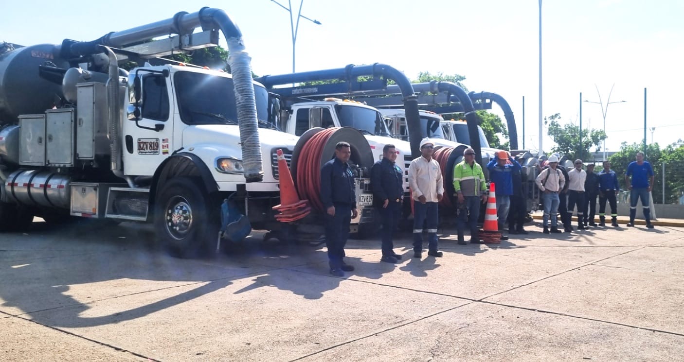 Emdupar dispuso vehículos váctor para responder a la ciudad en Semana Santa y Festival
